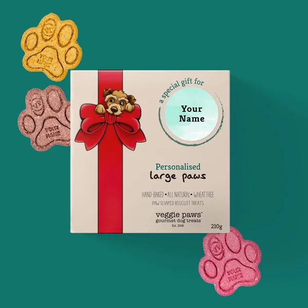 Veggie Paws Customised "Your Name" Gift Pack