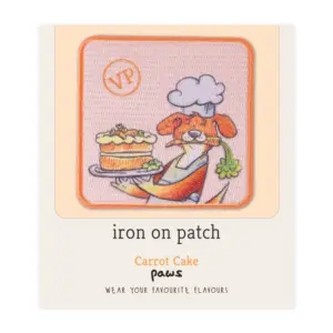 Iron on Patch - Carrot Cake
